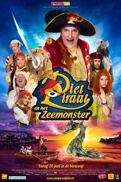 Piet Piraat en het zeemonster